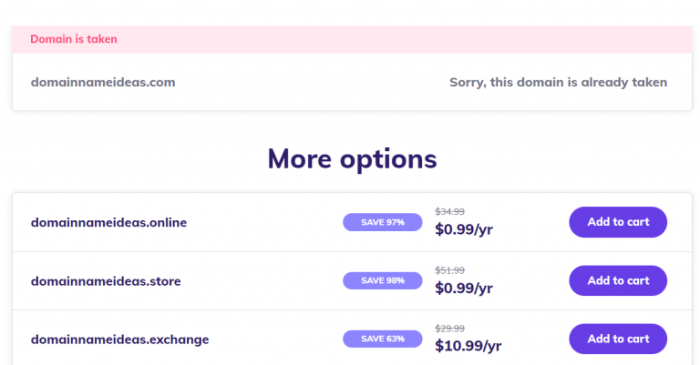 Domain flipping business model
